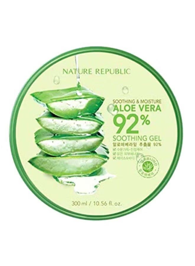 Soothing And Moisture Aloe Vera Gel Green 300ml
