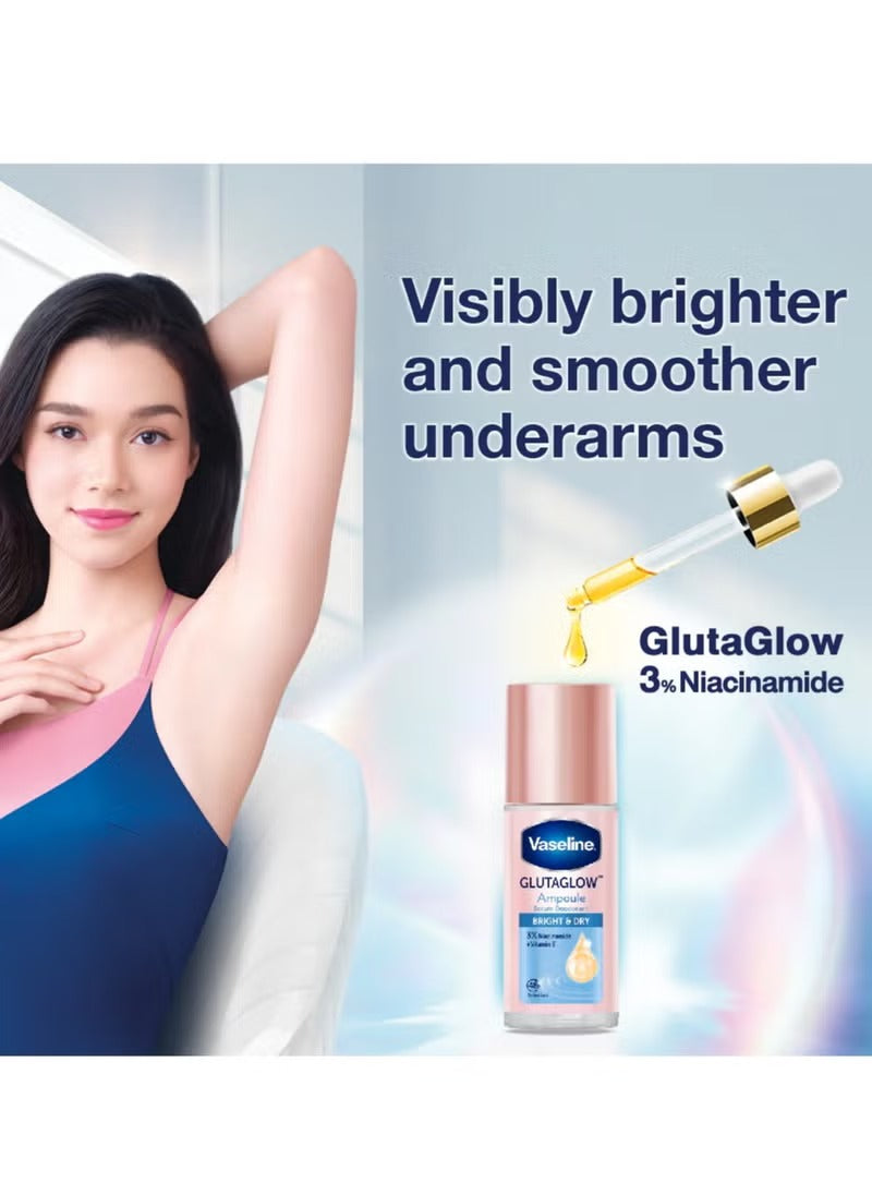 Glutaglow Bright And Dry Ampoule Serum Deodorant 45 ML