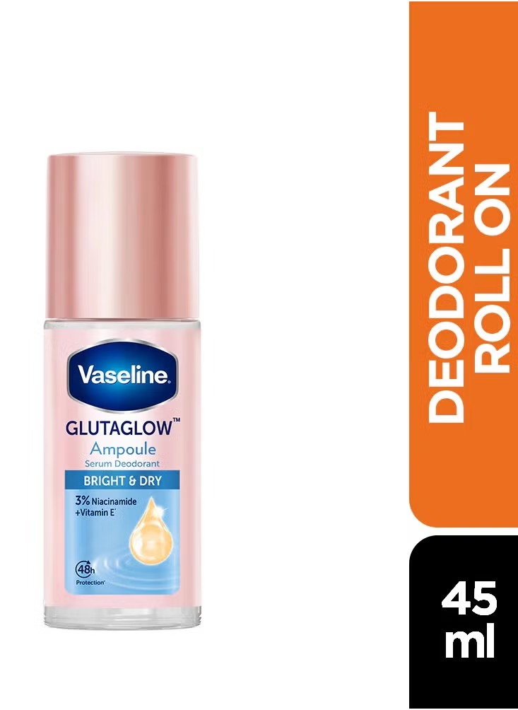Glutaglow Bright And Dry Ampoule Serum Deodorant 45 ML