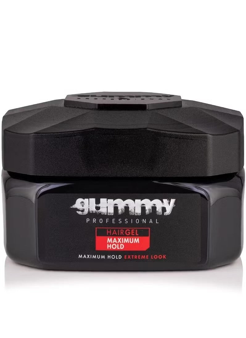 Professional Maximum Hold Hair Gel 220 ml