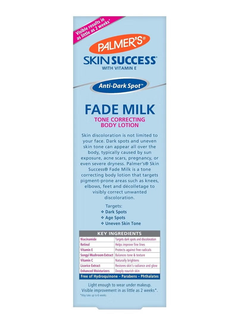Palmer's Skin Success Anti-Dark Spot Fade Milk Body Lotion, 8.5 Ounce