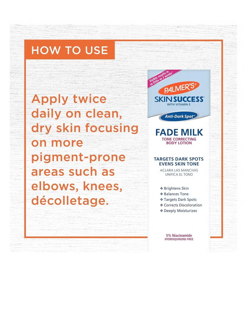 Palmer's Skin Success Anti-Dark Spot Fade Milk Body Lotion, 8.5 Ounce